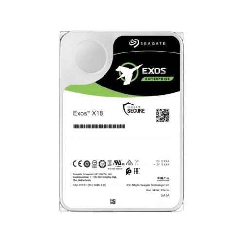 Жесткий диск Seagate Exos X18 ST12000NM000J 12TB, 3.5