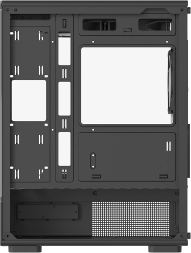 Корпус Formula Crystal Z1CM Plus AR v2 черный без БП mATX 5x120mm 1xUSB3.0 audio bott PSU (CRYSTAL Z1CM PLUS BLACK AR V2) фото 7