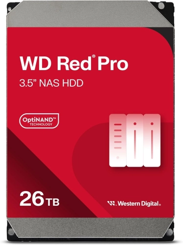 Жесткий диск WD SATA-III 26TB WD260KFGX NAS Red Pro (7200rpm) 512Mb 3.5