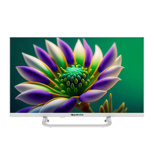 24" Телевизор LED Topdevice TDTV24CS04H_WE / HD/ WildRed/ 1-8Gb/ White