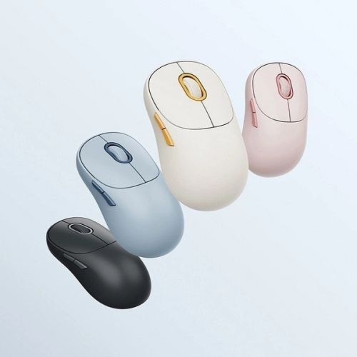 Мышь Xiaomi Wireless Mouse 3 белый оптическая 1200dpi silent беспров. BT/ Radio для ноутбука (BHR8912GL) фото 3