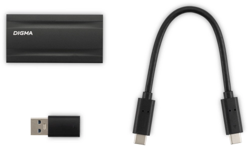 Накопитель SSD Digma USB3.2 Gen2x2 4TB DGSM8004T2MGG MEGA X 1.8
