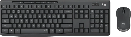 Комплект беспроводной Logitech MK295 с поддержкой SilentTouch ч(клавиатура+мышь) Y-R0042/ MR0085 (C-U0010) (920-009813)