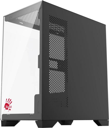 Корпус Bloody BD-CC103 черный без БП mATX 7x120mm 1xUSB2.0 1xUSB3.0 audio bott PSU (BD-CC103-BK) фото 2