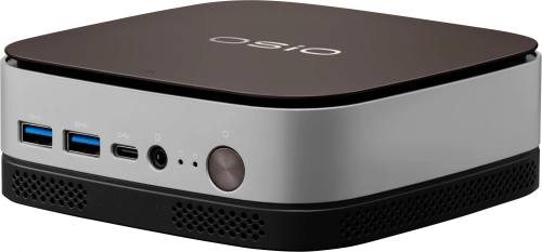 Компьютер Мини Osio BaseLine B51i-017 i5 1235U (1.3) 16Gb SSD512Gb Iris Xe Windows 11 Pro 64 GbitEth WiFi BT 59.85W коричневый/серебристый фото 4