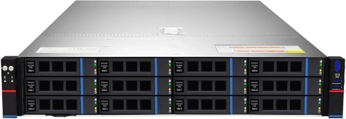 Сервер IRU Rock g2212ag3 2x7643 4x32Gb 9361-8I AST2500 2xGigEth 2x1600W w/o OS (2109203)