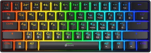 Клавиатура Оклик K713X механическая черный USB Multimedia for gamer LED (2023375) (2023375#MLN)