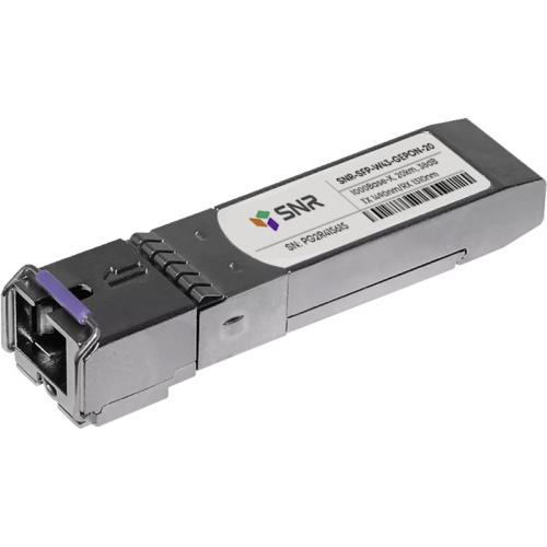 Модуль/ Модуль SFP WDM GEPON, дальность до 20км (32dB), Tx/Rx: 1490/1310нм (SNR-SFP-W43-GEPON-20)