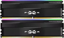 Память DDR5 2x16GB 6000MHz Silicon Power SP032GXLWU600FDF Xpower Zenith RGB RTL Gaming PC5-48000 CL40 DIMM 288-pin 1.35В kit single rank с радиатором Ret