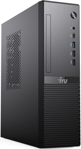 Компьютер IRU 310SC SFF Core i5-12400 8Gb SSD256Gb Win 11 Pro GbitEth 200W черный (1969067)