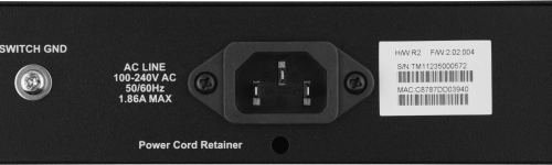 Коммутатор/ Управляемый L2 PoE-коммутатор, 8x1000Base-T PoE, 2x1000Base-X SFP, PoE-бюджет 130 Вт, защита от статического электричества до 6 кВ, CLI (DGS-1210-10MP/FL2A) фото 7