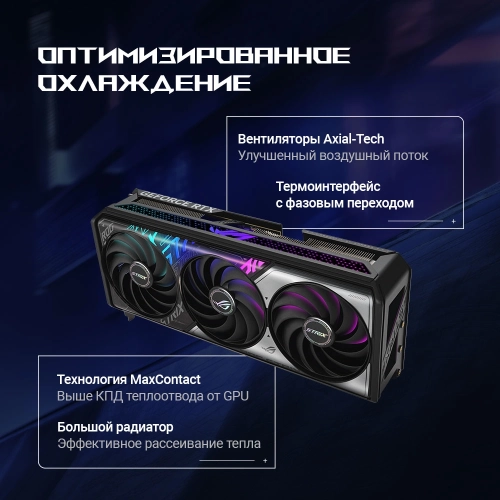 Видеокарта ASUS ROG-STRIX-RTX5070-O12G-GAMING//RTX5070 HDMI*2 DP*3 12G D7; 90YV0M80-M0NA00 фото 16