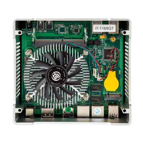 Платформа HIPER NUG, Core i5-1135G7, 2* DDR4 SODIMM, Iris Xe - (DP + HDMI), 6*USB3.0, 2*LAN, 2*M2 SSD, WiFi, VESA (NUGI51135G7) фото 6