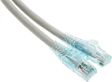 Патч-корд Hyperline PC-LPM-UTP-RJ45-RJ45-C6-2M-LSZH-GY UTP RJ-45 вил.-вилка RJ-45 кат.6 2м серый LSZH 24AWG (1738012) (1738012#MLN)