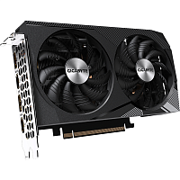 Видеокарта/ VGA GIGABYTE NVIDIA GeForce RTX 3060 WINDFORCE OC 12G REV1.0 12GB, GDDR5/192-bit, PCIe 4.0, 2xHDMI 2.1, 2xDP, 2-slot (GV-N3060WF2OC-12GD)