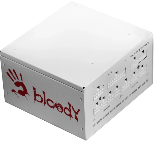 Блок питания Bloody ATX 750W BD-PS750G 80+ gold (20+4pin) APFC 120mm fan 6xSATA Cab Manag RTL (BD-PS750G-MW) фото 5