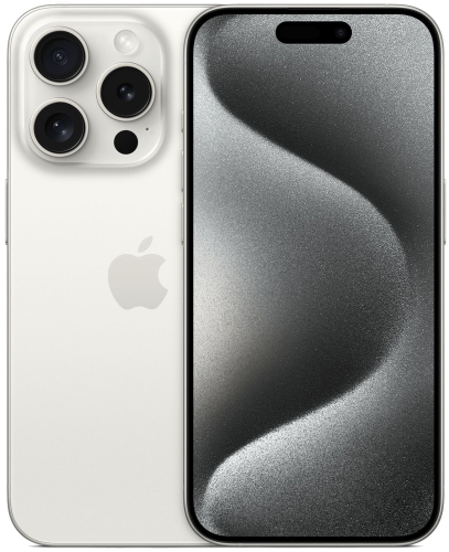 Смартфон Apple A3102 iPhone 15 Pro 128Gb белый титан моноблок 3G 4G 1Sim 6.1