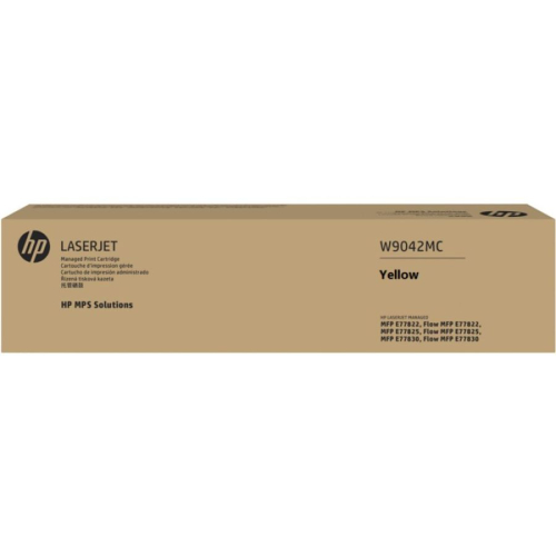 Тонер-картридж/ Тонер-картридж HP для Color LJ Managed MFP (E77822, E77825, E77830), желтый (W9042MC)