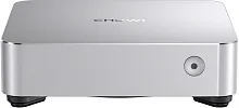 Компьютер Мини Chuwi AuBox Ryzen 7 8745HS (3.8) 780M без ОС 2x2.5GbitEth WiFi BT 120W серебристый/ черный (2179418) (2179418#MLN)