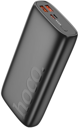Мобильный аккумулятор Hoco J122A Respect 20000mAh QC/ PD 22.5W 3A USB-A/ USB-C черный