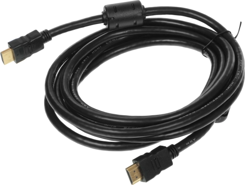 Кабель аудио-видео Ningbo HDMI (m)/HDMI (m) 3м. феррит.кольца позолоч.конт. черный (HDMI-3M-MG(VER1.4))