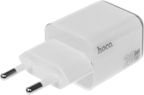 Сетевое зар./ устр. Hoco N46 Glorious 20W 3A (PD) синий (35318) фото 4