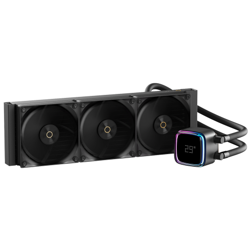 Жидкостная система охлаждения Ocypus Вентилятор Cooler Iota L36 BK ARGB Black 300W/ All Intel/ AMD AM*/ Digital display / Screws (IOTA-L36-BK3ANWNN00X-GL)