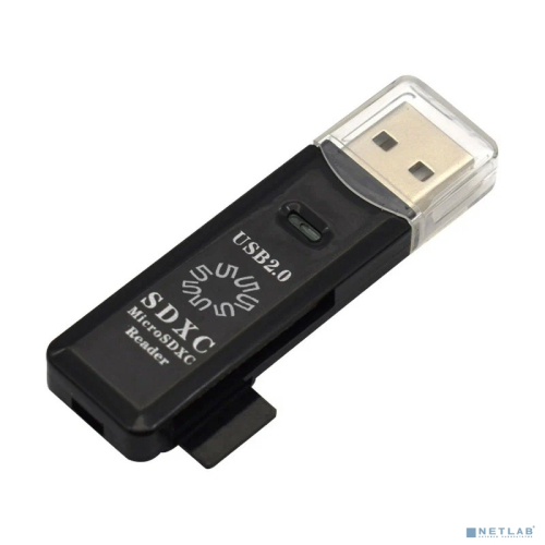 5bites RE2-100BK2.0 Устройство ч/ з карт памяти / SD / TF / USB PLUG / BLACK