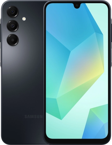 Смартфон Samsung SM-A165F Galaxy A16 256Gb 8Gb черный моноблок 3G 4G 2Sim 6.7