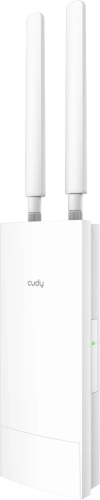 Точка доступа/ AX3000 High Power WiFi 6 Gigabit Outdoor Access Point, 2402Mbps at 5GHz + 574Mbps at 2.4GHz, 1 x Gigabit RJ45, 2 Detachable Antennas, 802.3at/802.3af PoE or 48V passive PoE, IP65 Waterproof, lightning protect (AP3000 OUTDOOR)
