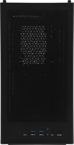 Корпус Azza FOREST черный без БП ATX 4x120mm 2xUSB3.0 audio bott PSU (CSAZ-370 FOREST) фото 17