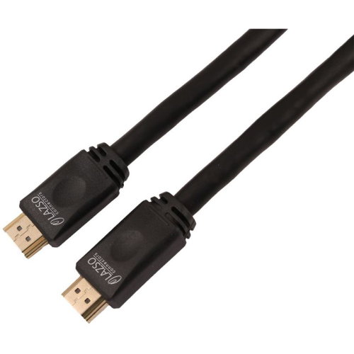 LAZSO Кабель для передачи сигналов HDMI 2.0, максимальное разрешение 4Кх2К, 60Hz (4:4:4) (WH-111(0.5M))