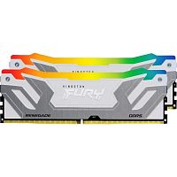 Модуль памяти Kingston 48GB DDR5 8800 FURY Renegade White RGB On-Die ECC CUDIMM CL42 kit 2*24gb (KF588CU42RWAK2-48)