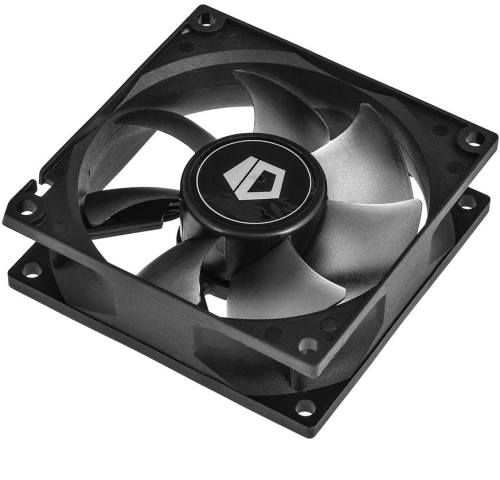 Вентилятор для корпуса ID-Cooling NO-8025-SD 80х80x25 черный 3-pin 21дБ Ret фото 5