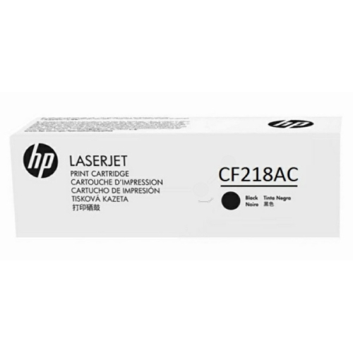 Картридж HP 18A, черный / 1400 страниц для LJ Pro M132/ M104 (белая упаковка) (CF218AC)