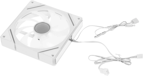 Вентилятор для корпуса Accord ACC-YF14 ARGB 140х140x25 белый 4-pin 16дБ (ACC-YF14 ARGB WHITE) brown box фото 6