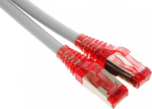 Патч-корд Hyperline PC-LPM-STP-RJ45-RJ45-C5E-0.5M-LSZH-GY FTP RJ-45 вил.-вилка RJ-45 кат.5E 0.5м серый LSZH 26AWG (1737971) (1737971#MLN)