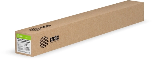 Пленка Cactus CS-PPMS180-106750 42(A0+) 1067мм-50м/180г/м2/белый матовое самоклей. для струйной печати втулка:50.8мм (2)