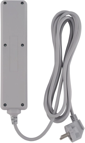 Сетевой фильтр Buro 400SL-3-G 3м (4 розетки) серый (пакет ПЭ) фото 4