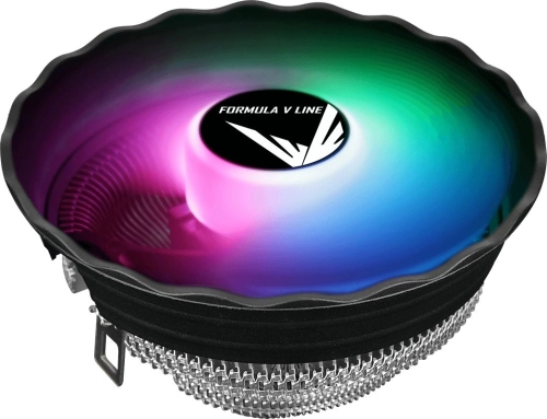 Устройство охлаждения(кулер) Aerocool Air Frost Plus Soc-AM4/1151/1200 3-pin 24dB Al 110W 360gr LED Ret (AIR FROST PLUS FRGB 3P) фото 2