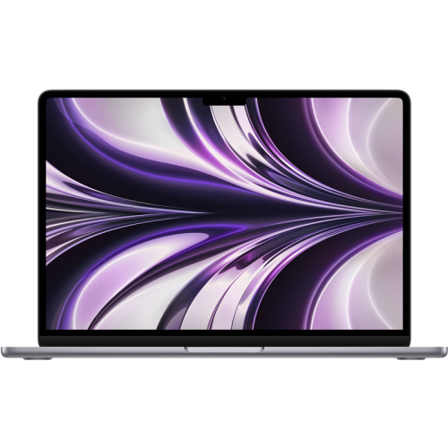 Ноутбук Apple 13-inch MacBook Air: Apple M2 chip with 8-core CPU and 8-core GPU/8Gb/256GB - Space Gray/EN (MLXW3ZE/A)