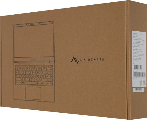 Ноутбук Maibenben Smart S14A-R545UM (S14A-R545UMA1SHURE0) Ноутбук Maibenben Smart S14A-R545UM 14