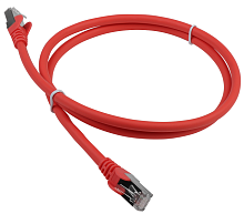 Патч-корд LANMASTER LSZH SFTP кат.6A, 1.5 м, красный (LAN-PC45/S6A-1.5-RD)