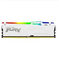 Модуль памяти Kingston 32GB DDR5 6000MHz DIMM FURY Beast White RGB CL40 (KF560C40BWA-32)