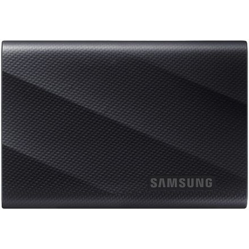 Внешний External SSD Samsung 1.0Tb T9 [MU-PG1T0B/ WW] чёрный (USB3.2 Gen2 x2, up to 2000/ 1950Mbs, 88x60x14mm, 122g) (MU-PG1T0B/WW)