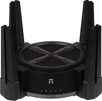 Роутер беспроводной Netis NX62 AX6000 10/100/1000/2500BASE-TX/4G ready черный (NX62#MLN)