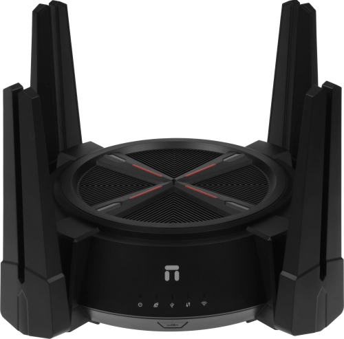 Роутер беспроводной Netis NX62 AX6000 10/100/1000/2500BASE-TX/4G ready черный (NX62#MLN)