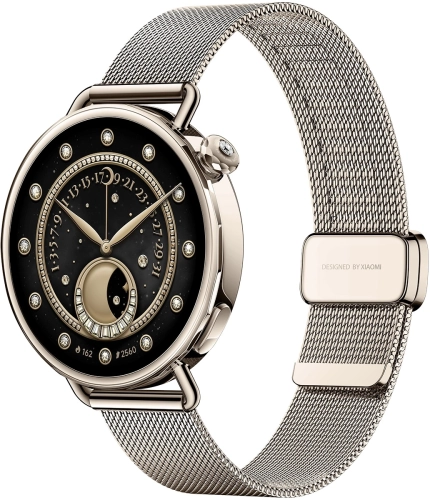 Смарт-часы Xiaomi Watch S4 41мм 1.32 AMOLED корп.золотистый рем.золотистый разм.брасл.:120-190 мм (BHR07VWGL)