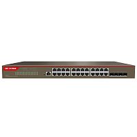 IP-COM G5328X Коммутатор управляемый 3 уровня, 24 порта, 24x1 Гбит/ с, SFP+ 4x10 Гбит/ с, установка в стойку