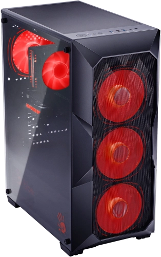 Компьютер Bloody BD-PC RB55C1 MT Ryzen 5 5600X (3.7) 32Gb SSD1Tb RTX4060 8Gb Windows 11 Home GbitEth 500W черный (RUS) (2107186) фото 10